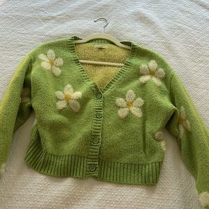 PacSun LA Hearts Flower Cardigan (barely worn)